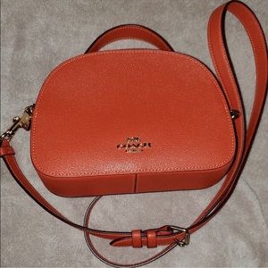 Coach Vibrant Orange Crossbody Bag